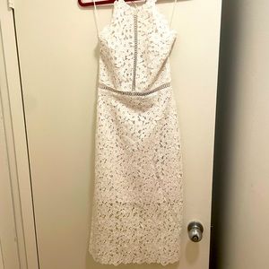 Cynthia Rowley white flower eyelet dress! Beautiful! Size 2